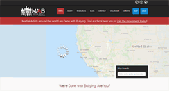 Desktop Screenshot of donewithbullying.com